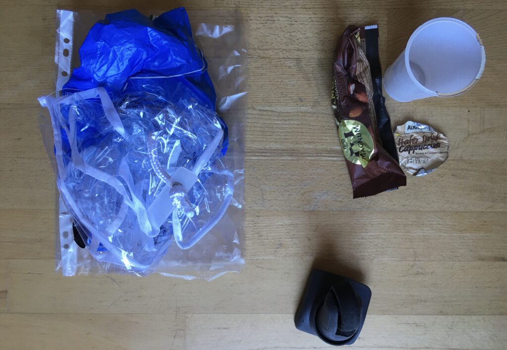 To go Verpackungen und selten Anfallendes